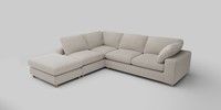Large Open End Corner Chaise - Left Hand