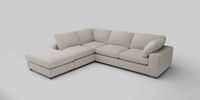 Large Open End Corner Chaise - Left Hand
