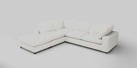 Large Open End Corner Chaise - Left Hand