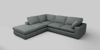 Large Open End Corner Chaise - Left Hand