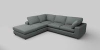 Large Open End Corner Chaise - Left Hand