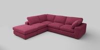 Large Open End Corner Chaise - Left Hand