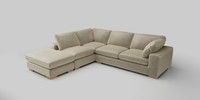 Large Open End Corner Chaise - Left Hand