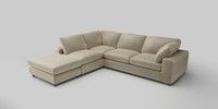 Large Open End Corner Chaise - Left Hand