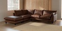 Large Open End Corner Chaise - Left Hand