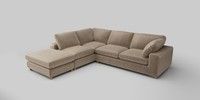 Large Open End Corner Chaise - Left Hand