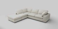 Large Open End Corner Chaise - Left Hand