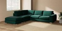 Large Open End Corner Chaise - Left Hand
