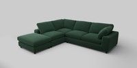 Large Open End Corner Chaise - Left Hand
