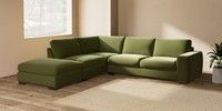 Large Open End Corner Chaise - Left Hand
