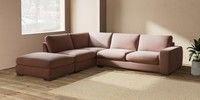 Large Open End Corner Chaise - Left Hand