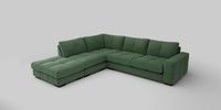 Large Open End Corner Chaise - Left Hand