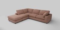 Large Open End Corner Chaise - Left Hand