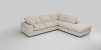Large Open End Corner Chaise - Right Hand
