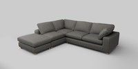 Large Open End Corner Chaise - Left Hand