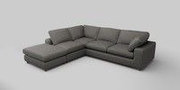 Large Open End Corner Chaise - Left Hand