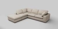 Large Open End Corner Chaise - Left Hand