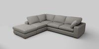 Large Open End Corner Chaise - Left Hand