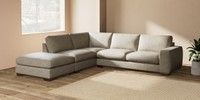 Large Open End Corner Chaise - Left Hand