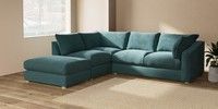Large Open End Corner Chaise - Left Hand