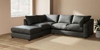 Large Open End Corner Chaise - Left Hand