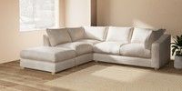 Large Open End Corner Chaise - Left Hand
