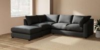 Large Open End Corner Chaise - Left Hand
