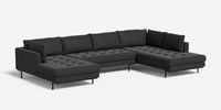 Large U-Shaped Corner Sofa
