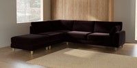 Large Open End Corner Chaise - Left Hand