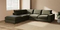Large Open End Corner Chaise - Left Hand
