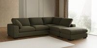 Large Open End Corner Chaise - Right Hand