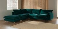 Large Open End Corner Chaise - Left Hand