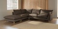 Large Open End Corner Chaise - Left Hand