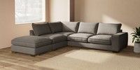 Large Open End Corner Chaise - Left Hand