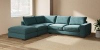 Large Open End Corner Chaise - Left Hand