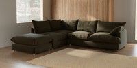 Large Open End Corner Chaise - Left Hand