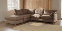Large Open End Corner Chaise - Left Hand