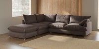 Large Open End Corner Chaise - Left Hand