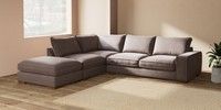 Large Open End Corner Chaise - Left Hand