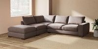 Large Open End Corner Chaise - Left Hand