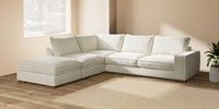 Large Open End Corner Chaise - Left Hand