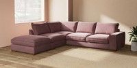Large Open End Corner Chaise - Left Hand