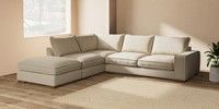 Large Open End Corner Chaise - Left Hand