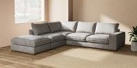 Large Open End Corner Chaise - Left Hand