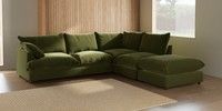 Large Open End Corner Chaise - Right Hand