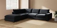 Large Open End Corner Chaise - Left Hand