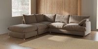 Large Open End Corner Chaise - Left Hand