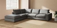 Large Open End Corner Chaise - Left Hand