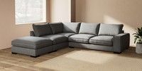 Large Open End Corner Chaise - Left Hand