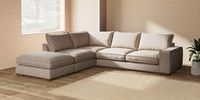 Large Open End Corner Chaise - Left Hand